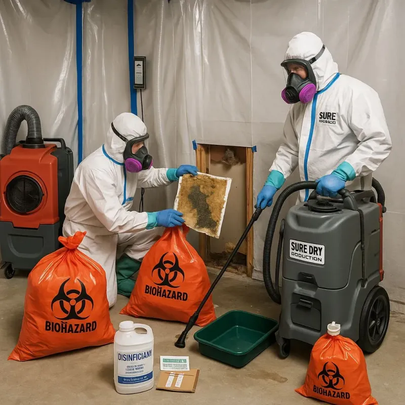 Contaminated Water Handling Protocols process in Benjamin, UT