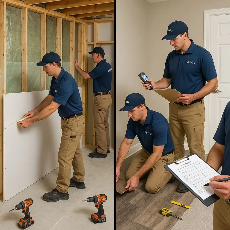 Repairs and Reconstruction process in Benjamin, UT